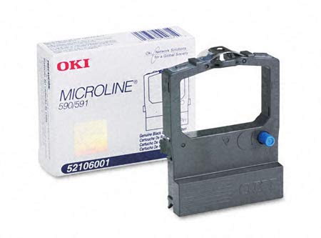 OKIDATA Oki Black Ribbon Cartridge / 52106001 /
