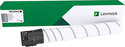 Lexmark 76C00K0 Black Toner Cartridge