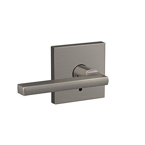 Schlage Latitude Lever FC21 LAT 619 COL Satin Nickel
