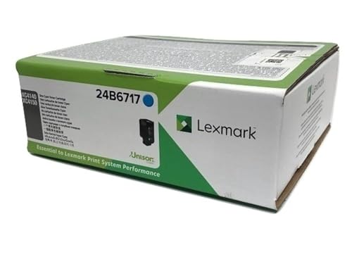 Lexmark 24B6717 Cyan Print Cartridge XC4140/XC4150