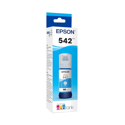 EPSON 542 EcoTank Pro Cyan Ink Bottle T542220-S