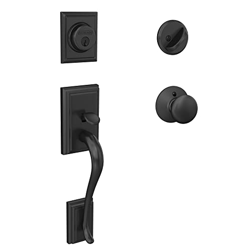 Schlage F60 ADD 622 PLY Addison Front Entry Handleset