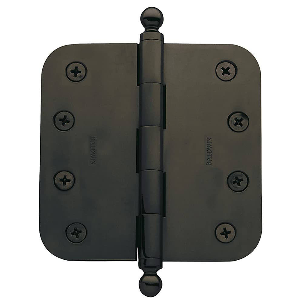 Baldwin 1135.102.I Full Mortise Door Hinge 3-1/2" x 3-1/2" Oil Rubbed Bronze