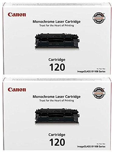 Canon 2 Pack 120 Compatible Black Laser Toner Cartridge