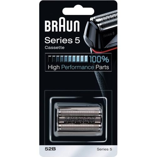 Braun Series 5 Electric Shaver Replacement Head - 52B - Compatible with Electric Razors 5090/5190cc, 5040/5140s, 5030s, 5147s, 5145s, 5195cc, 5197cc