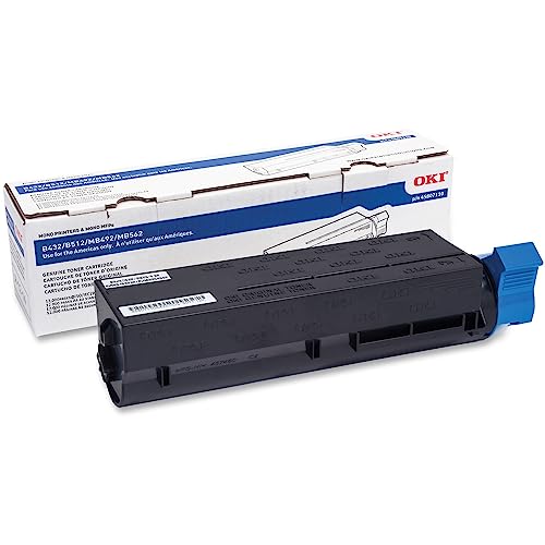 Genuine Brand Name OEM Okidata Black Extra High Yld Toner (12K YLD) B432DN/B512DN/ 45807110
