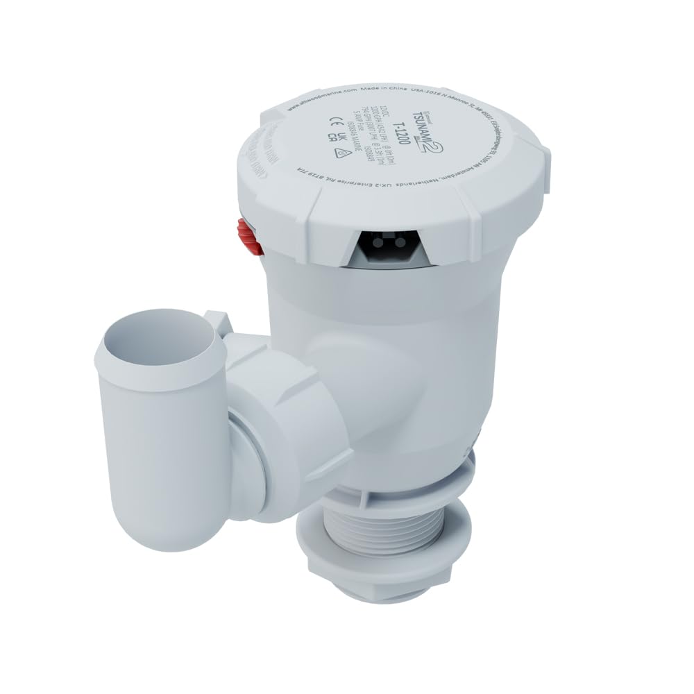 Attwood Tsunami Mk2 1200 GPH Aerator Pump 5663-4
