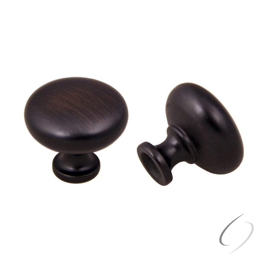 Pride Mushroom Cabinet Knob Oil Rubbed Bronze