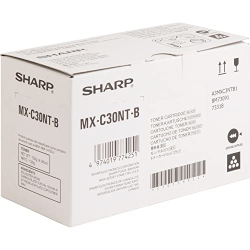 Sharp OEM Toner Cartridge, Black, Yield 6,000