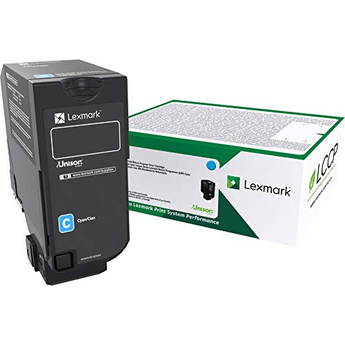 Lexmark 74C10C0 CS720, CS725, CX725 Cyan Return Program Cartridge Toner