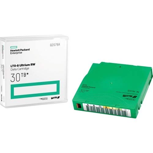HPE LTO-8 Ultrium 30TB RW Library Pack 20 Cartridges