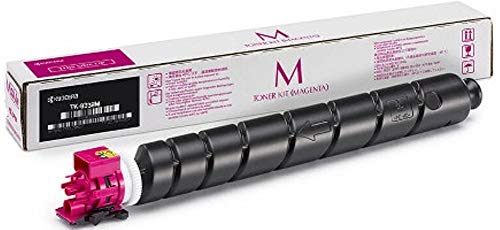 KYOCERA 1T02RLBUS0 Model TK-8337M Magenta Toner Cartridge for use TASKalfa 3252ci and 3253ci Color Multifunction Printers, Up to 15000 Pages Yield at 5% Average Coverage
