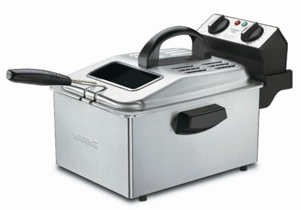 Waring Professional Deep Fryer DF250B - Stainless Steel