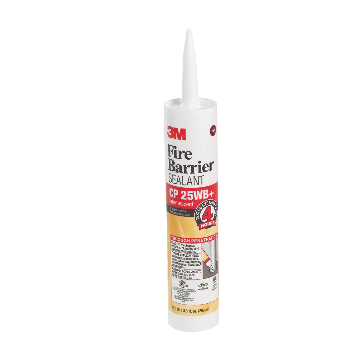 3M Fire Barrier Caulk 3M07580 10.5 oz