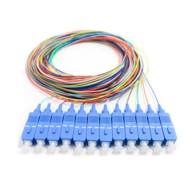 COMZON 12 Strand Fiber Pigtail SC/UPC 3m