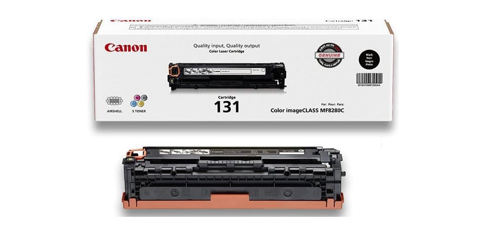 Canon 6272B001AA, 6269B001AA, 6270B001AA, 6271B001AA Standard Yield Toner Cartridge Set