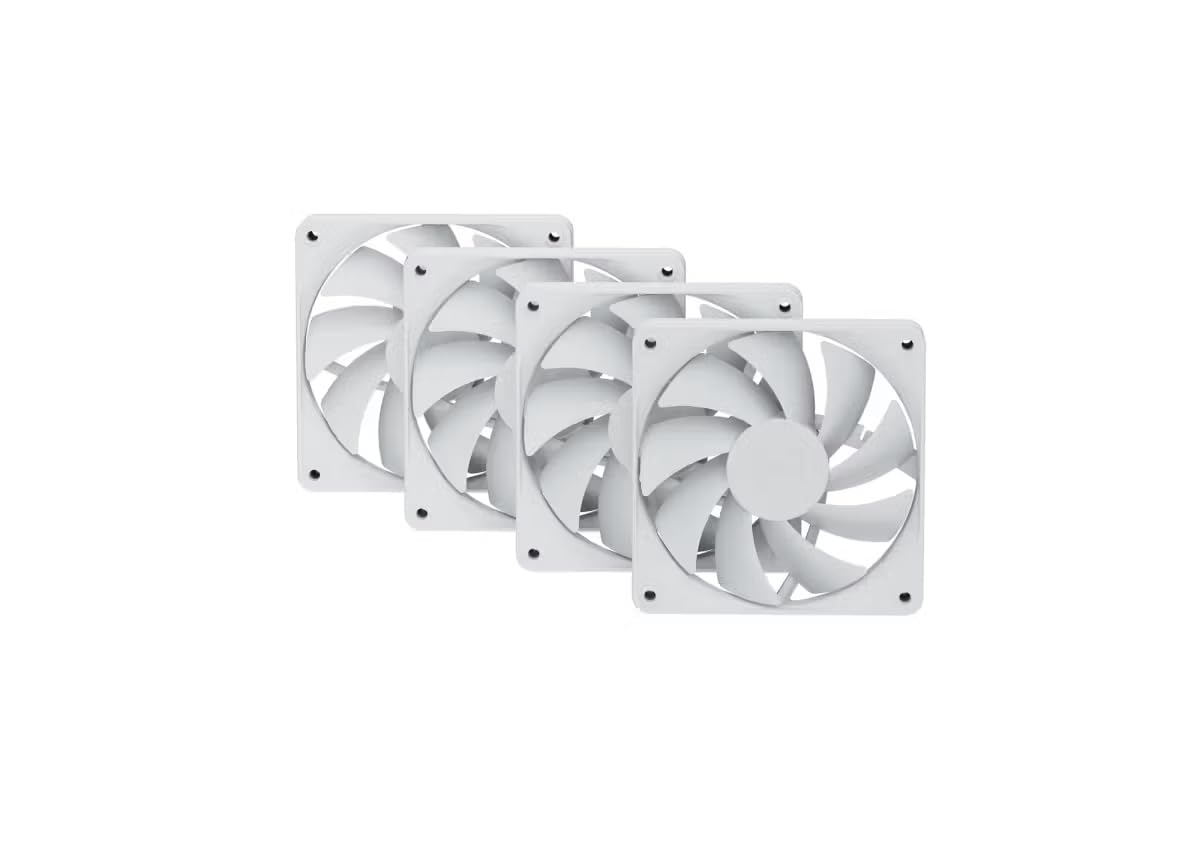 HYTE FA12 120mm Case Fans 4-Pack Snow