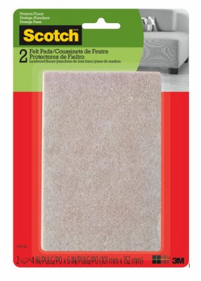 2CT 4x6 BGE Felt Pads