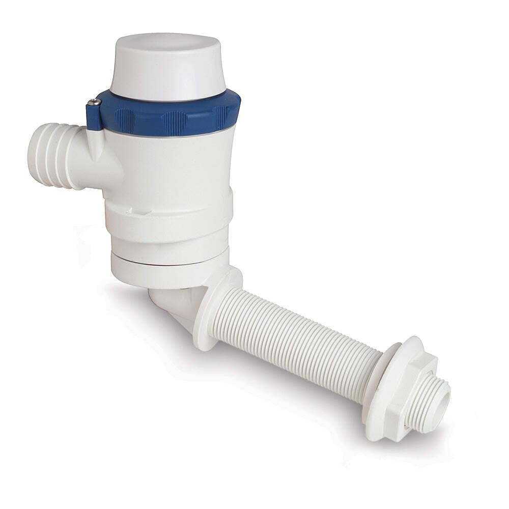 Shurflo Piranha Angled Port Aerator 800 Livewell Pump 56092 800 GPH 12V