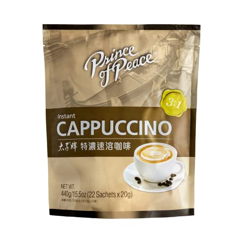 Prince of Peace 3 in 1 Instant Cappuccino 22 Sachets