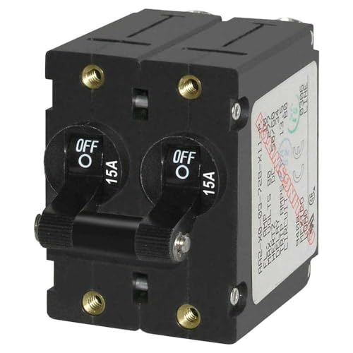 Blue Sea 7234 A-Series Double Pole Toggle 15A