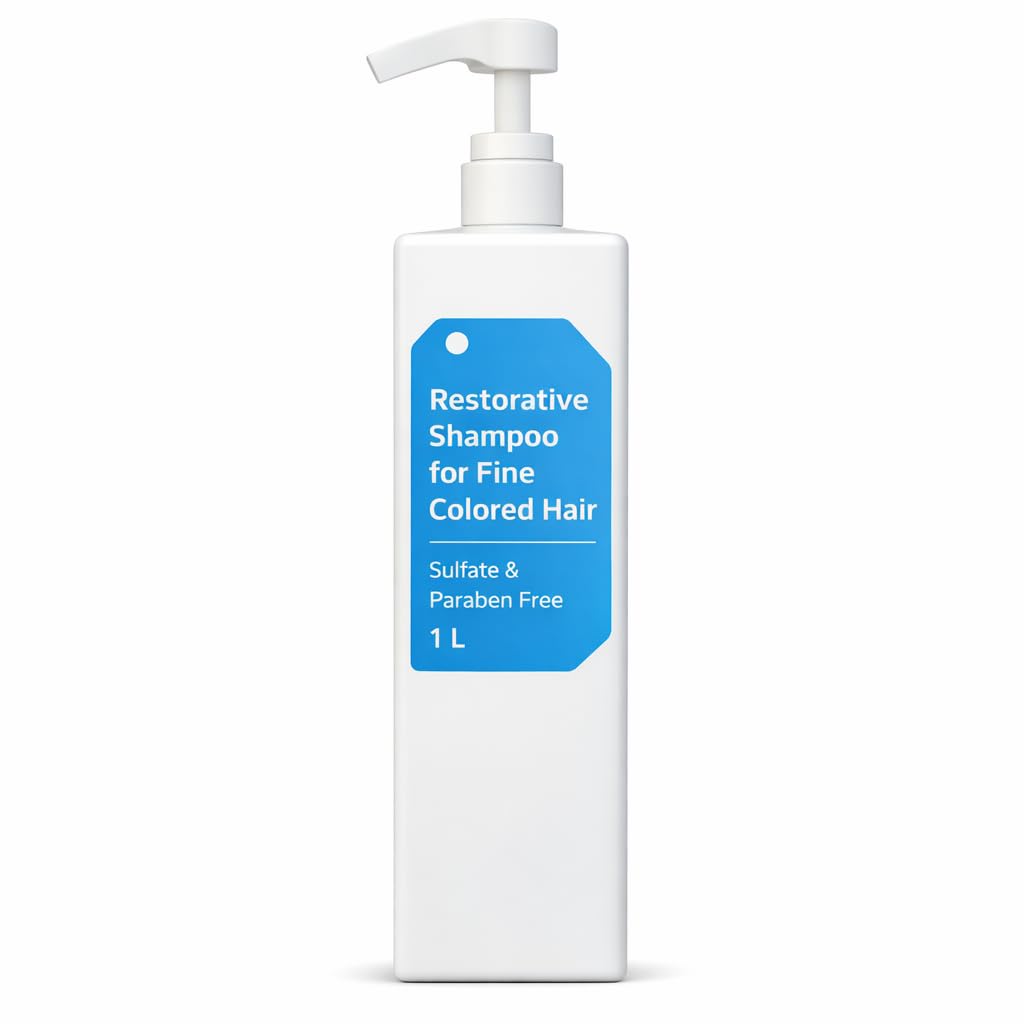 KEVIN.MURPHY ANGEL.WASH - Restorative Shampoo - For Fine Coloured Hair - Colour-Safe Shampoo - With Vitamins & Antioxidants - Sulphate & Paraben Free - 1 L / 33.8 fl oz