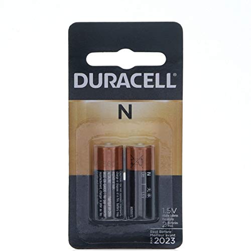 DURACELL 2pk 1.5V N Size Alkaline Battery MED LR1 E90 MN9100 910A LR1SG 4001