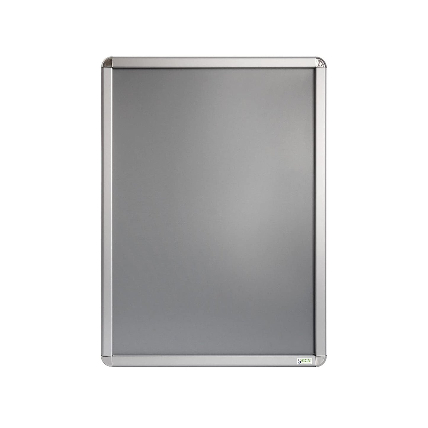 SECO 24x36 Silver Snap Frame | Front Loading Aluminum Poster Frame | Easy Open Sign, Notice & Certificate Display