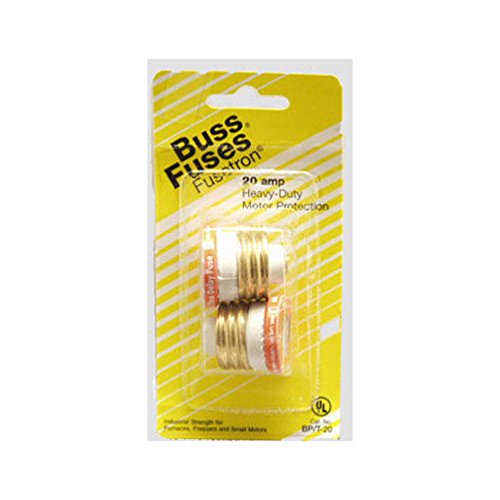 Bussmann BP/T-20 20A Time-Delay Plug Fuse 7-Pack