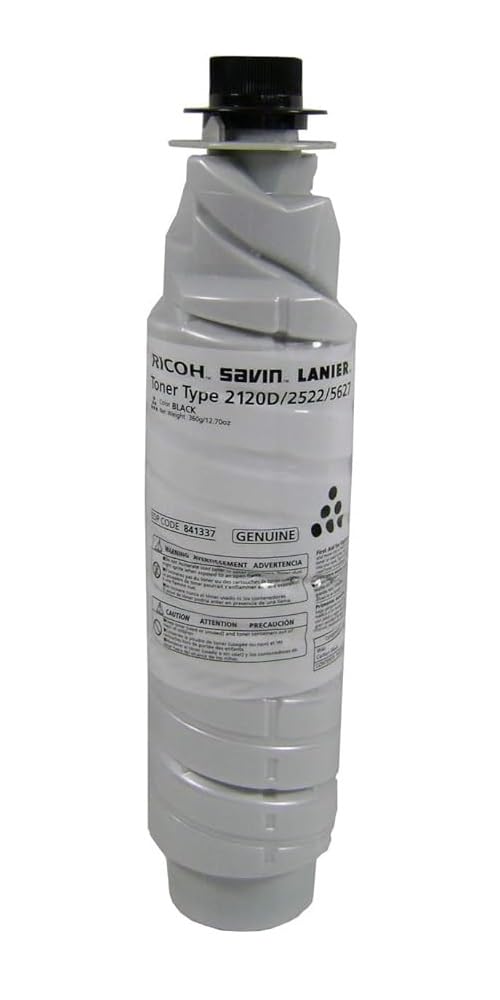 Toner Cartridge, f/ Ricoh Machines, 11000 Page Yield, Black