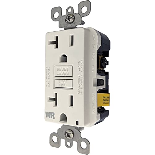 Blue Sea Systems 1698 Dual GFCI Receptacle 125V 20A White
