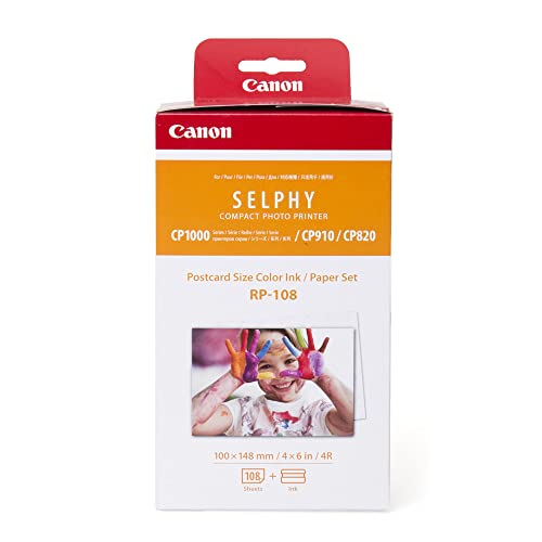 Canon RP-108 Color Ink/Paper