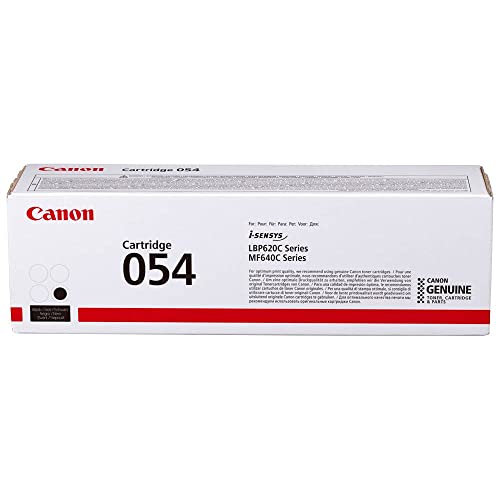 Canon Genuine 054 Black Toner Cartridge Compatible with LBP622Cdw, LBP623Cdw, MF641Cdw, MF642Cdw, MF644Cdw