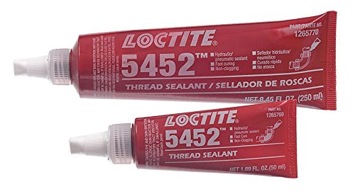 1265770 Loctite Pipe Sealant, Tube, Purple, -65 to 300F
