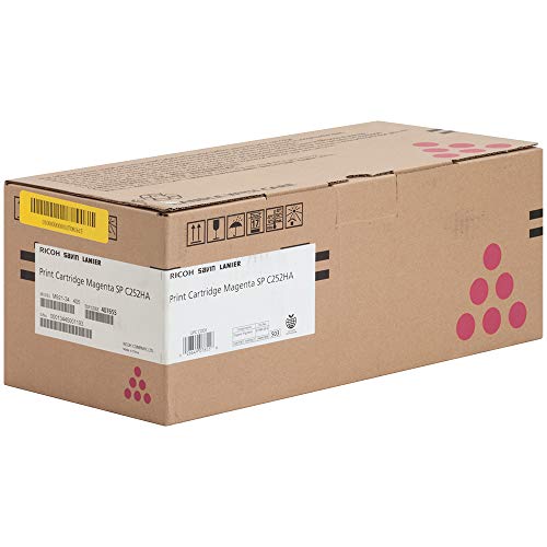 Ricoh 407655 Toner, 6,000 Page-Yield, Magenta