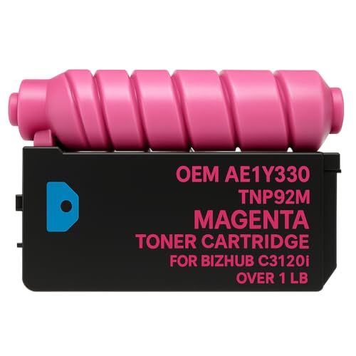 TTCopier OEM Konica Minolta AE1Y330 TNP92M Magenta Toner Cartridge Bizhub C3120i