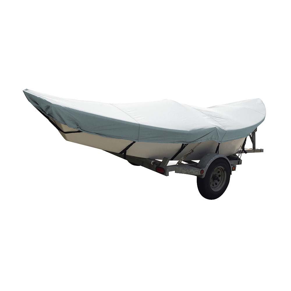 Carver Poly-Flex II Boat Cover 16' Drift Boat Grey