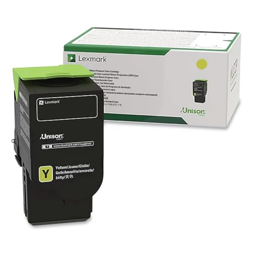 Lexmark 74C10Y0 CS720, CS725, CX725 Yellow Return Program Cartridge Toner