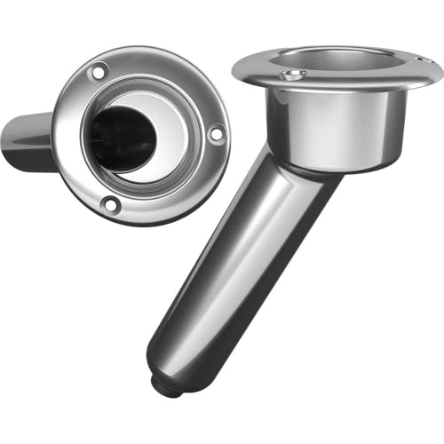 Mate 316 Stainless Steel Rod & Cup Holder – 30° Round Top