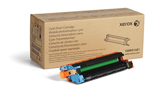 Xerox Genuine Cyan Drum Cartridge 108R01481-40 000 Pages for Use in Versalink C500/C505 Toner, Standard Capacity