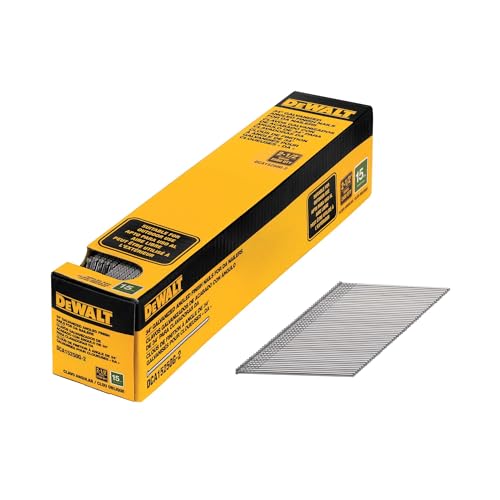 DEWALT 2-1/2 in. 15 Gauge DA Style Angled Finish Nails (2,500 PK) (DCA15250G-2)