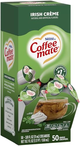 Coffee mate Liquid Creamer Singles - Irish Creme - 50 ct