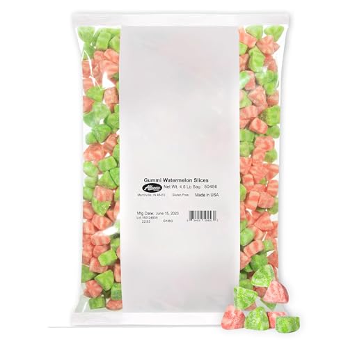 Albanese Gummi Watermelon Slices 4.5 lb Bag