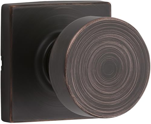 Kwikset Pismo 720PSKSQT-11P Passage Knob Venetian Bronze