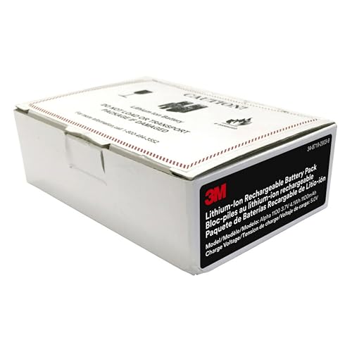 3M Alpha 1100 Rechargeable Li-Ion Battery Pack, Compatible With 3M Worktunes Model # 90542, Peltor Sport Model # TAC300 & TAC500 (ALPHA1100)