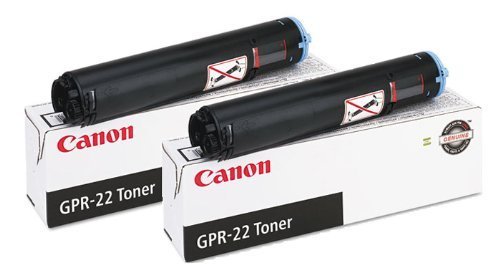 2 X 1 X (GPR-22) Canon ImageRunner 1025iF Black Toner (8400 Yield) - Geniune Orginal OEM toner