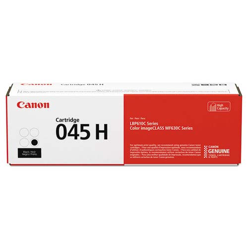 Canon 045H Toner Cartridge High Yield Kit B for MF630 Series & LBP612Cdw Printers, Yields 2200 Sheets - Includes Yellow/Magenta/Cyan/Black