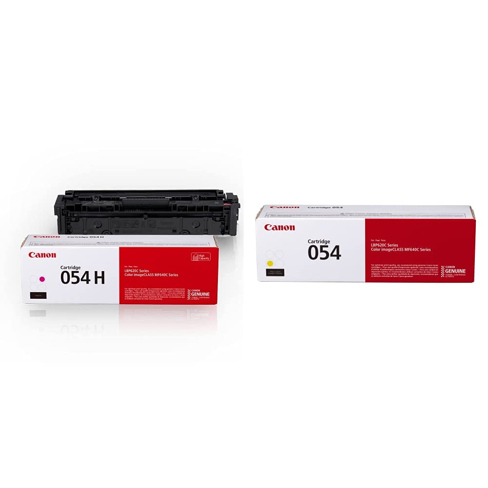 Canon Genuine 054 Magenta Toner Cartridge High Capacity Compatible with LBP622Cdw, LBP623Cdw, MF641Cdw, MF642Cdw, MF644Cdw