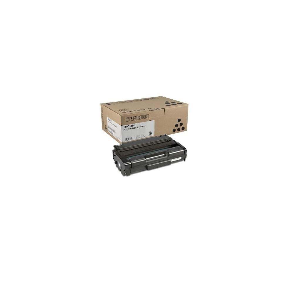 Ricoh 406465 Type SP3400HA OEM Toner: Black Yields 5,000 Pages
