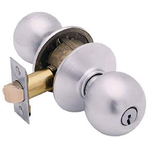 Schlage Orbit F51AORB626 Keyed Entry Knob Set